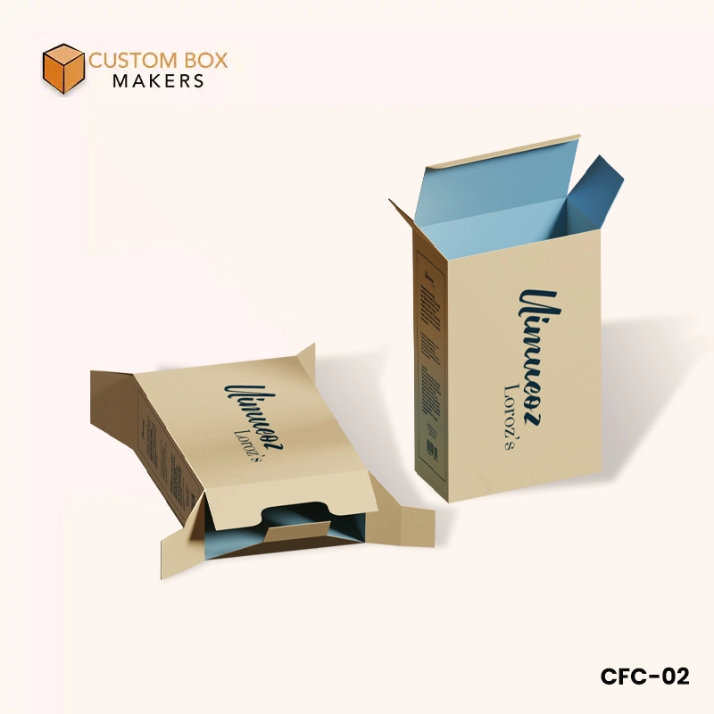Snap lock folding carton boxes