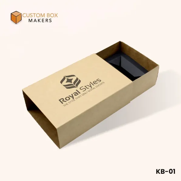 Custom kraft boxes with logo for eco-friendly packaging